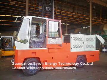 Red Road Construction Machinery Diesel Engine Side Load Fork Lift For Wood Pipe Long Goods Transport
