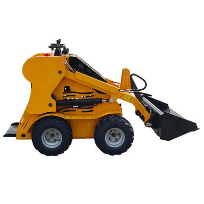 Бесплатная доставка SkidSteer мини-колесный погрузчик Crawler Skid Steer Loader Малый электрический Skid Steer Loader 200KG 400KG